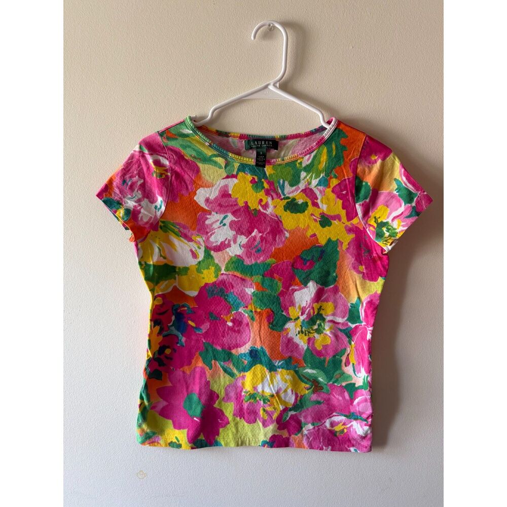 Small Lauren Ralph Lauren Floral Top
